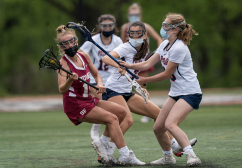 Freshman Abby Park on Potomac Girls Varsity Lacrosse. (Photo: Potomac Smugmug). 