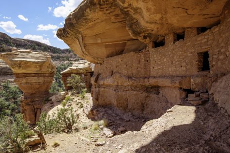 Ancient Pueblo Cliff Dwelling in Bears Ears National Monument