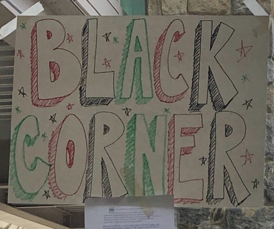 Black Corner: A Timeline