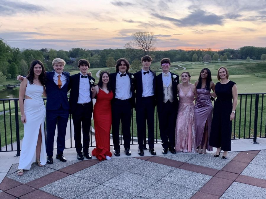 Ms. Salamones advisory poses on the Congressional Country Clubs terrace.