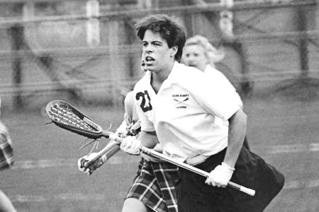 Ms. Bailey, captain of the Brown women's lacrosse team.