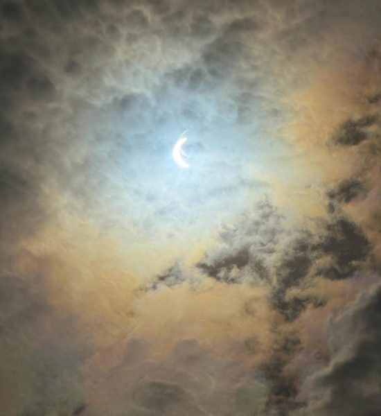 Potomac Looks Up at a Rare Solar Eclipse