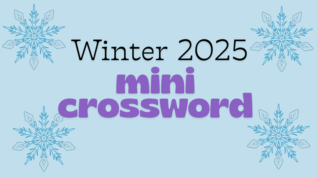 ✨Mini Crossword (Winter 2025)✨
